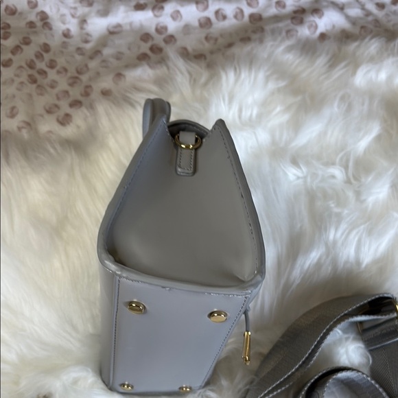 Zara Gray Mini Bag with Gold Hardware - Picture 6 of 9